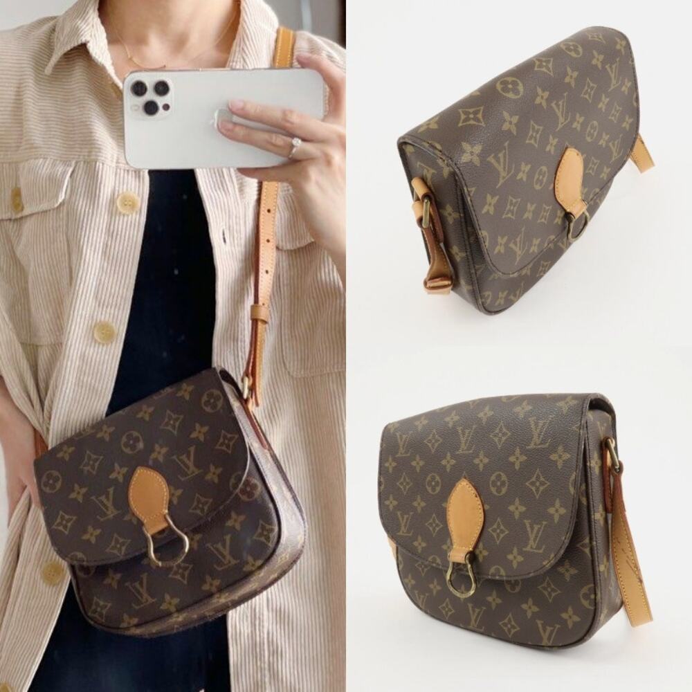 💎✨STUNNING✨💎Authentic Louis Vuitton Monogram Saint Cloud GM Shoulder Bag